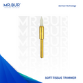 MR.BUR ceramic bur for soft tissue trimming delivers precision, durability, and efficient soft tissue management for dental professionals.